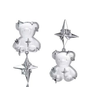 Bông tai Ice Teddy Spark